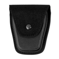 Käsirautakotelo kova materiaali Cordura -läpällä, Vega Holster